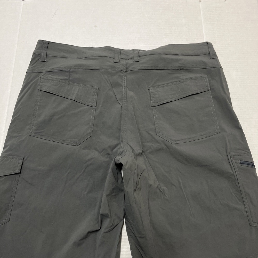 Patagonia Board Shorts Mens‎ 40 Gray Worn Wear Drawstring Swim Trunks Pockets - Picture 3 of 15